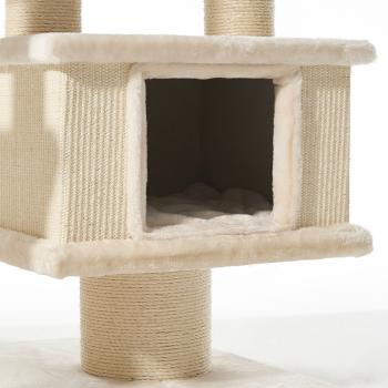 Katzenkratzbaum Vago von Nobby [162cm] - cream - für große und schwere Katzen